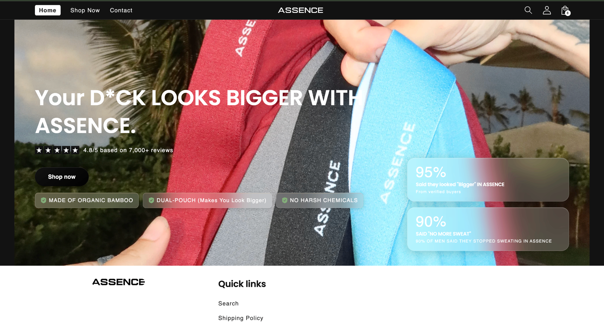 Assence — Storefront