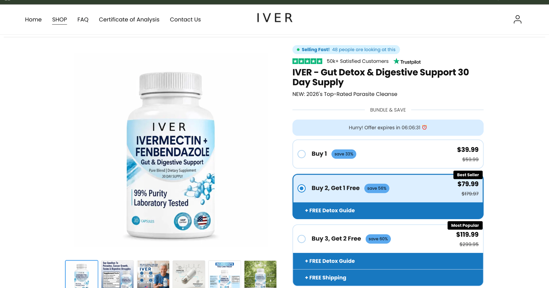 Buyiver — Product Page